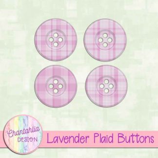 Free lavender plaid buttons