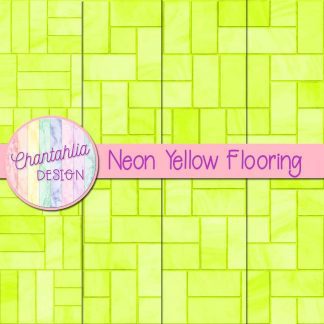 Free neon yellow flooring digital papers