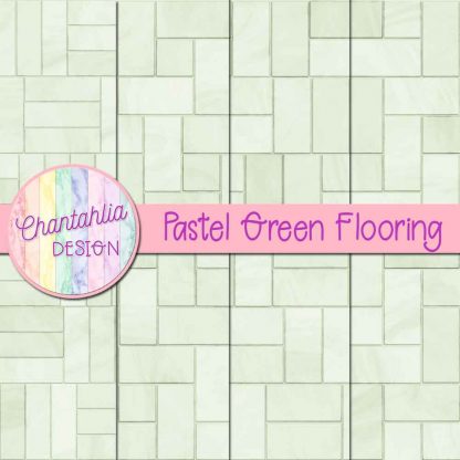 Free pastel green flooring digital papers