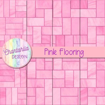 Free pink flooring digital papers