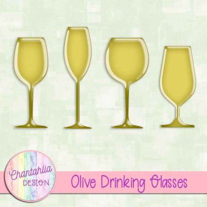 Free olive drinking glasses