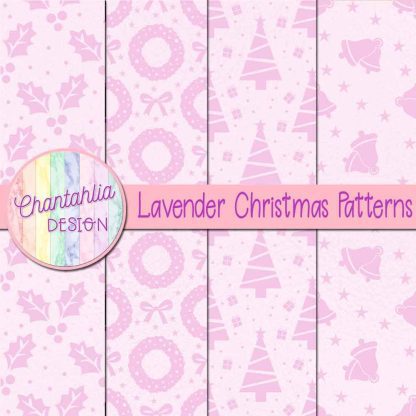 Free lavender christmas patterns
