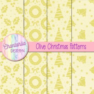 Free olive christmas patterns