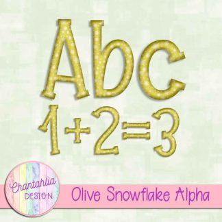 Free olive snowflake alpha