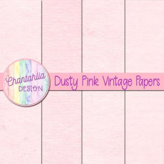 Free dusty pink vintage digital papers