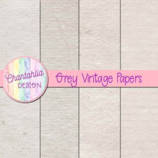 Free grey vintage digital papers