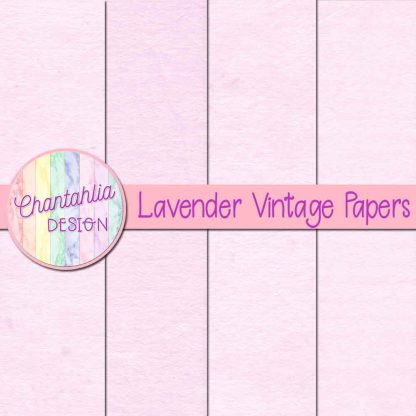 Free lavender vintage digital papers