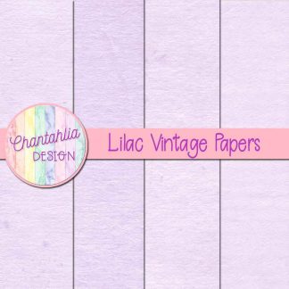 Free lilac vintage digital papers