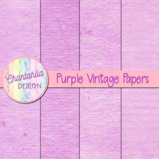 Free purple vintage digital papers