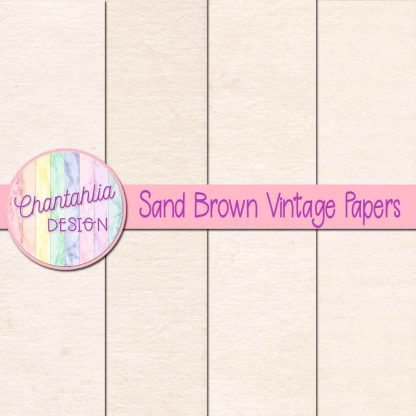 Free sand brown vintage digital papers