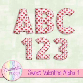 Free alpha in a Sweet Valentine theme