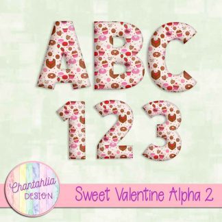 Free alpha in a Sweet Valentine theme