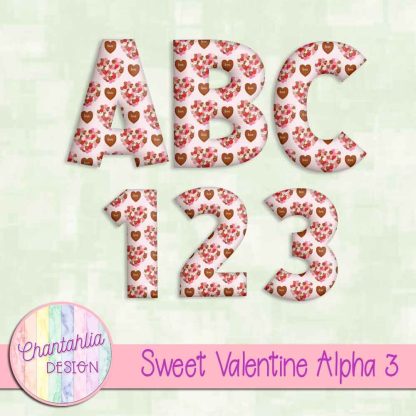 Free alpha in a Sweet Valentine theme