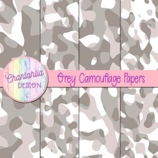 Free grey camouflage digital papers