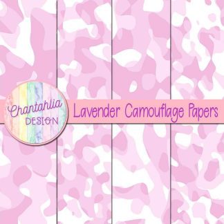 Free lavender camouflage digital papers