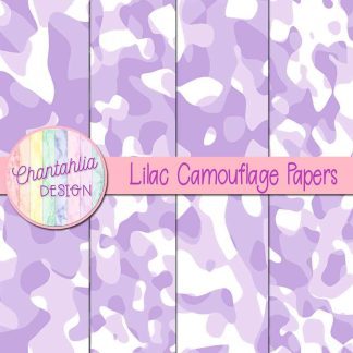 Free lilac camouflage digital papers