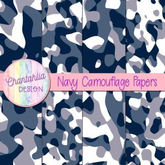 Free navy camouflage digital papers
