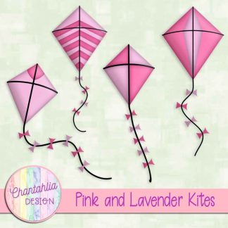 Free pink and lavender kites