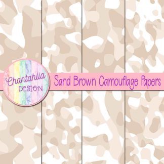 Free sand brown camouflage digital papers
