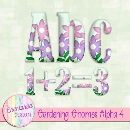 Free alpha in a Gardening Gnomes theme.