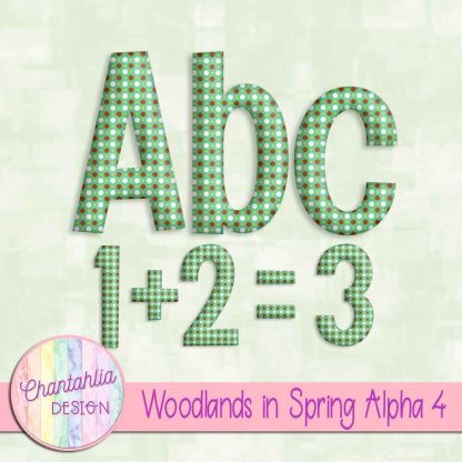 Free alpha in a Woodlands in Spring theme.