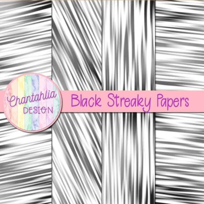 Free black streaky digital papers