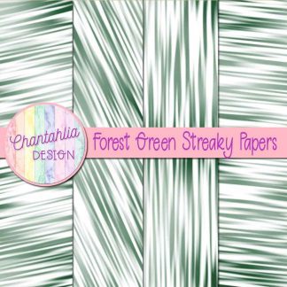 Free forest green streaky digital papers
