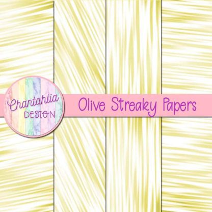 Free olive streaky digital papers