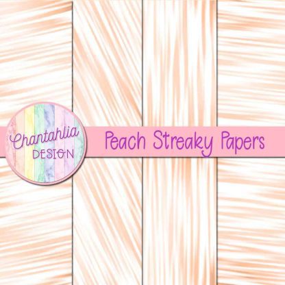 Free peach streaky digital papers