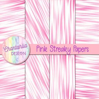 Free pink streaky digital papers