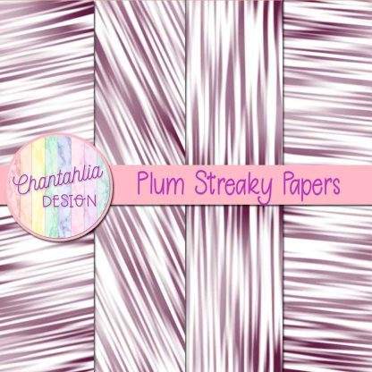 Free plum streaky digital papers