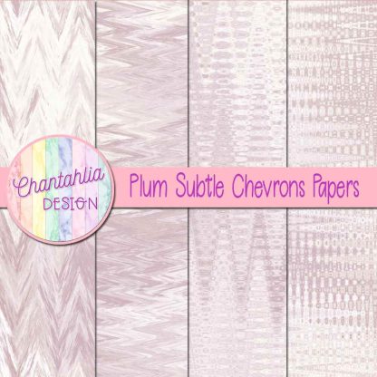 Free plum subtle chevrons digital papers