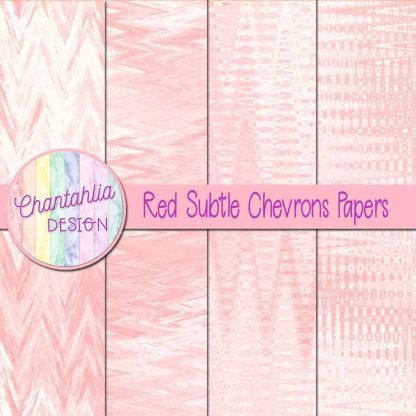 Free red subtle chevrons digital papers