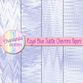 Free royal blue subtle chevrons digital papers