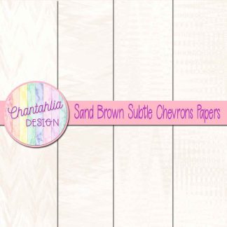 Free sand brown subtle chevrons digital papers