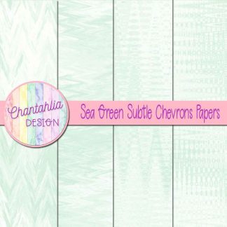Free sea green subtle chevrons digital papers