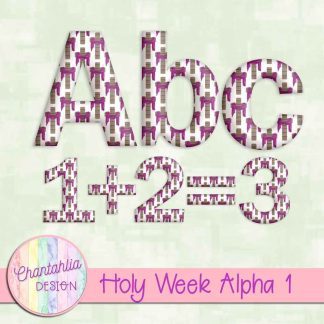 Free alpha in an Easter Holy Week theme