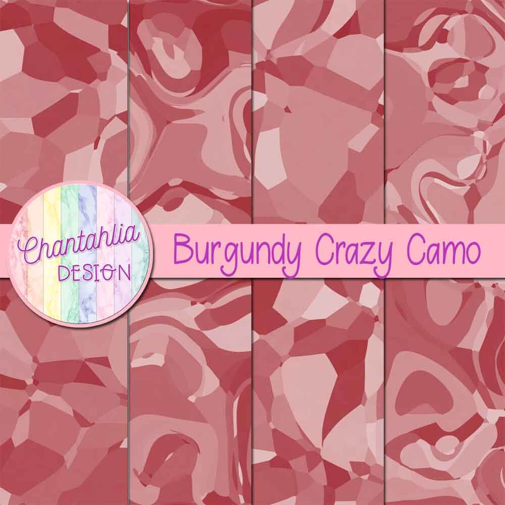 free-digital-papers-featuring-burgundy-crazy-camo-designs