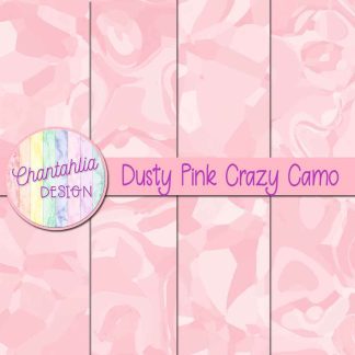 Free dusty pink crazy camo digital papers