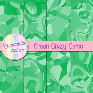 Free green crazy camo digital papers