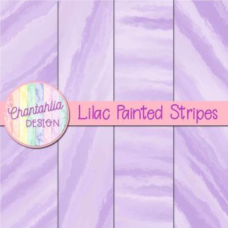 Free lilac painted stripes digital papers