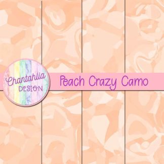 Free peach crazy camo digital papers