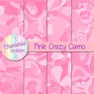 Free pink crazy camo digital papers