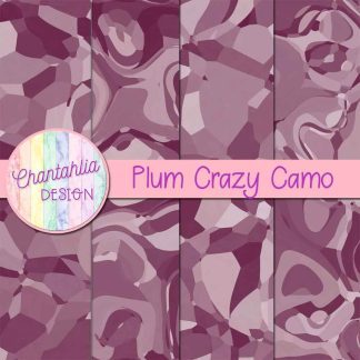 Free plum crazy camo digital papers