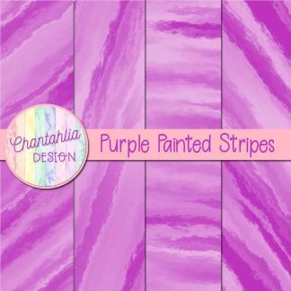 Free purple painted stripes digital papers