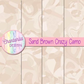 Free sand brown crazy camo digital papers