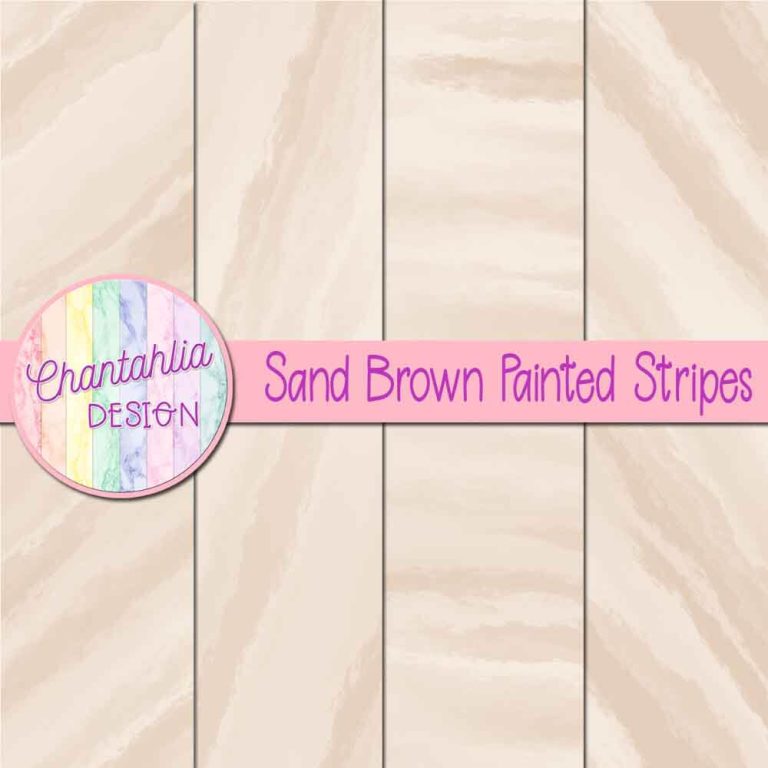 Free Digital Papers featuring Sand Brown Painted Stripes Designs