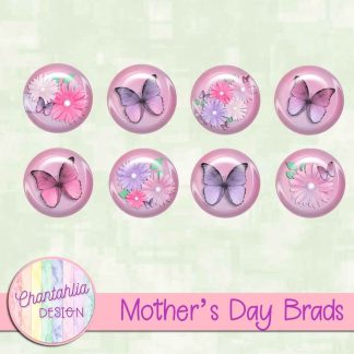 Free brads in a Mother's Day theme