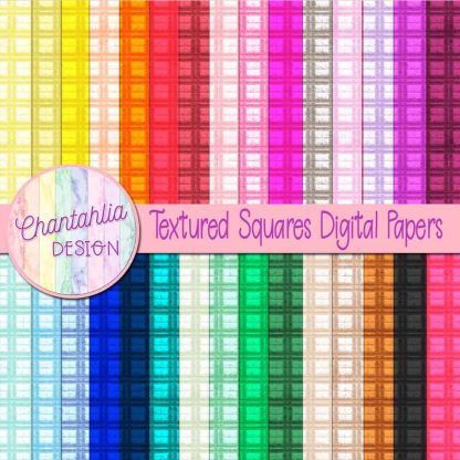 free digital papers featuring a textured squares design.