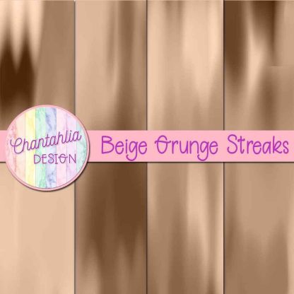 Free beige grunge streaks digital papers